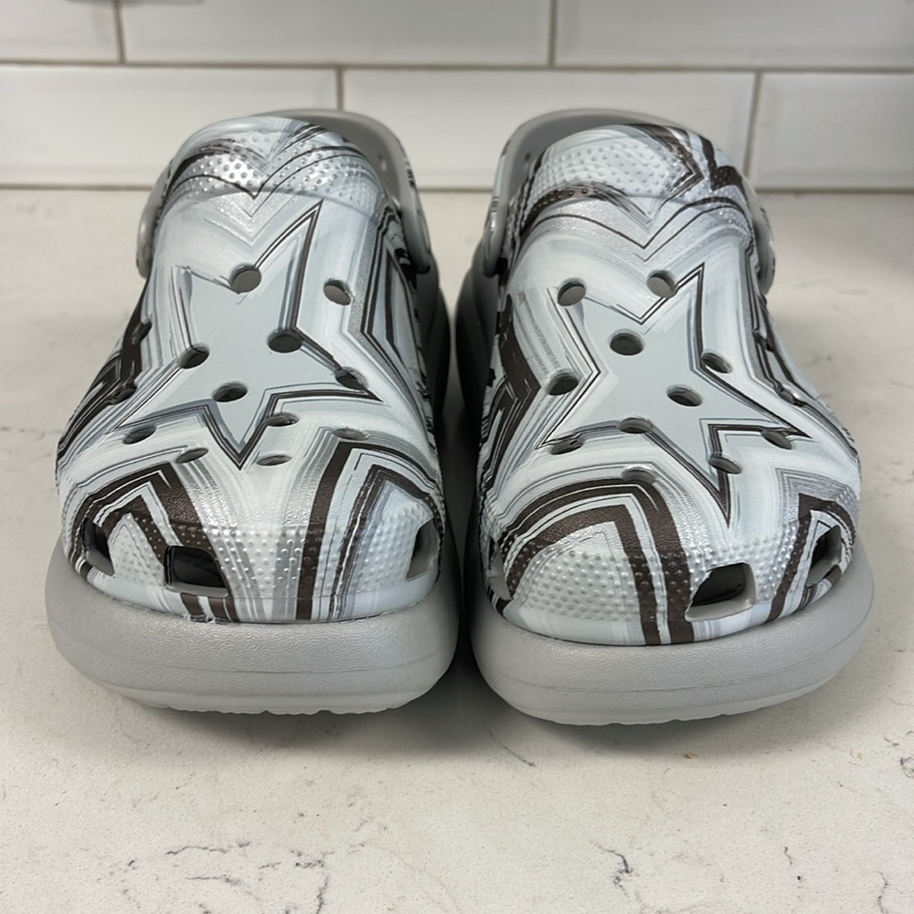 Crocs Classic Crush Disco Clog Platform 208121-0ZT Size 8 - Picture 3 of 17